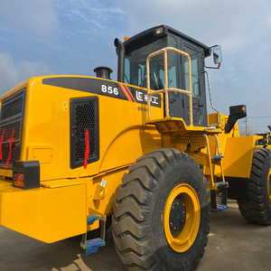 Chargeuse sur pneus LG 856, godet de 3 m, poids de la machine de 18 à 20 tonnes, équipement de construction robuste de couleur jaune, modèle 2024, puissance de 123 kW - Product Image 2
