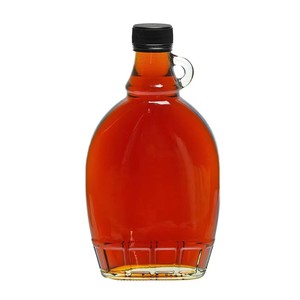 Fourniture d'usine : Pots en verre transparents plats 250 ml, 100 pièces, pour confiture de myrtilles, miel, sirop d'érable, sucre, emballage vide en forme de cylindre avec <span class=keywords><strong>bouchon</strong></span> à vis - Product Image 3