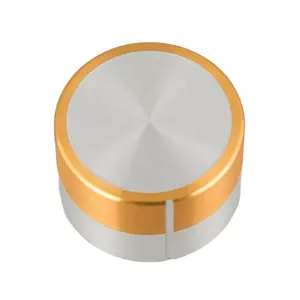 Toptan OEM Ningbo renkli alüminyum alaşım topuzu ses düğmesi
