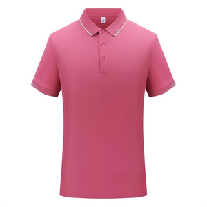 Camiseta Polo Personalizada para Hombre, Color Sólido, Poliéster, Manga Corta, Ropa de Trabajo, Uso Diario - Product Image 4