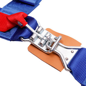 Different Colors Auto 3 Inch 4 Point Blue Racing <strong>Harness</strong> Safety Belt Car Seat Belt with Quick Release Buckle - Product Image 5