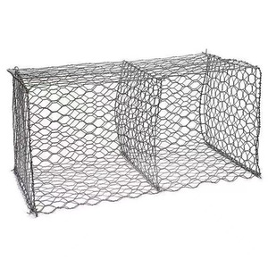 Grillage torsadé galvanisé à chaud, Grillage hexagonal galvanisé à chaud, Mur de gabions, Panneaux de clôture, Panneaux de gabions en forme de panier - Product Image 2