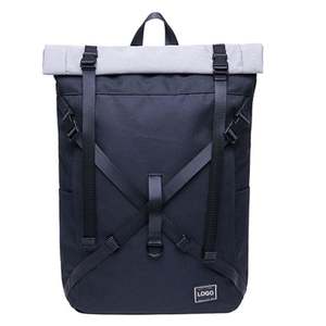 Sac à dos à rabat personnalisé tendance 2025, matériau imperméable, sac à dos de jour pour hommes d'affaires, sac à dos de voyage pour ordinateur portable - Product Image 2