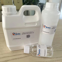 Huile de silicone polyéther époxy double extrémité pour la finition textile et la production de silicone réactif en blocs