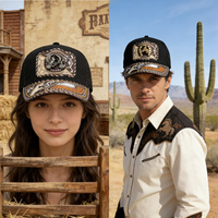 Gorra de Béisbol Unisex con Logo 3D de Metal Estilo Occidental, Estampado en Serigrafía, Cierre a Presión, Moderna, de Mezclilla y Lona, para Pesca y Playa