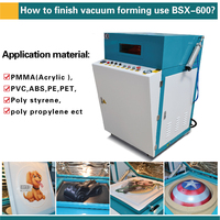 Machine de thermoformage sous vide automatique pour la fabrication de panneaux lumineux en acrylique