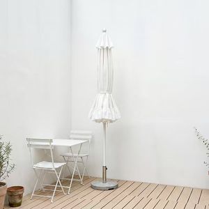 Parasol <span class=keywords><strong>de</strong></span> mariage à franges, imperméable, anti-UV, <span class=keywords><strong>en</strong></span> aluminium, à colonne centrale, avec base <span class=keywords><strong>en</strong></span> granit, pour mobilier d'extérieur - Product Image 4