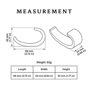 Moderno Gancho para Toallas de Aleación de Zinc, para Colgar en la Pared, Color Negro y Dorado, para Baño, Cocina, Dormitorio, Armario - Product Image 3