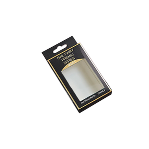 Hộp thẻ màu trắng ngà với cửa sổ nhãn dán thú cưng hình dạng đặc biệt bao bì bán lẻ điện tử hiển thị vẻ đẹp và bao bì hộp móng tay - Product Image 2