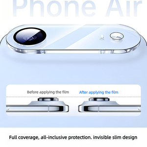 Protezione per Lenti Fotocamera 3D Anti-Impronta, Alta Trasparenza, Anti-Graffio, Copertura Completa per Serie <span class=keywords><strong>iPhone</strong></span> 17 16 15 14 13 - Product Image 2