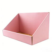 Boîte d'expédition en carton ondulé kraft blanc biodégradable, personnalisable avec logo et taille sur mesure, finition haute brillance