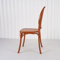 Chaises de mariage empilables en plastique, dossier rond style Louis XV, pour événements, banquets et fêtes en extérieur (vente en gros)