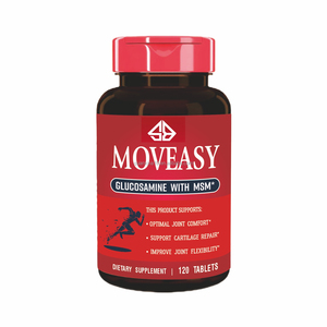 Tabletas Dietéticas de Glucosamina y MSM para el Soporte Articular en Adultos OEM - 120 Unidades, Apoyo Energético - Product Image 3
