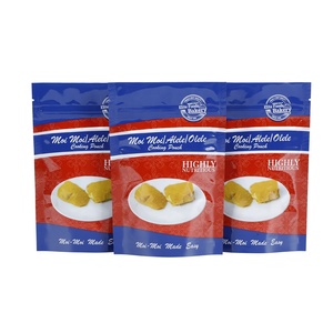 كيس طهي من رقائق الألومنيوم بسحاب مع شعار درجة حرارة عالية للطبخ موي موي - Product Image 1