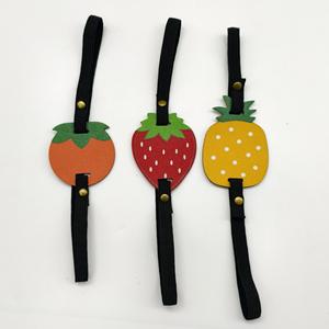 <b>Notebook</b> strap leather bookmark fruit shape decorative reading elastic band bookmark pager reader - Product Image 2