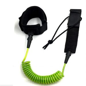 SUP Laisse 8/10 pieds enroulé Premium Stand Up <span class=keywords><strong>Paddle</strong></span> Board Laisse Rester à bord <span class=keywords><strong>Sangle</strong></span> de <span class=keywords><strong>cheville</strong></span> Choisissez les couleurs - Product Image 2