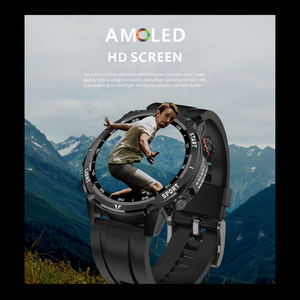 GPS Deportes Impermeable NFC Smartwatch Ritmo cardíaco Salud Bluetooth Reloj de llamadas - Product Image 1