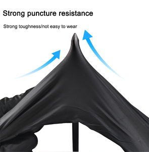 Haute qualité 100 pièces/boîte Non stérile traitement des aliments dentaires bleu foncé jetable examen médical gants en <span class=keywords><strong>Nitrile</strong></span> sans poudre - Product Image 6