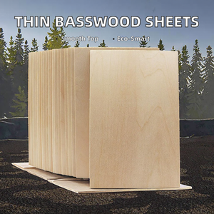 Planches <span class=keywords><strong>de</strong></span> contreplaqué en tilleul <span class=keywords><strong>de</strong></span> 18 x 12 pouces, épaisseur 1/<span class=keywords><strong>8</strong></span> 1/16, fines, non finies, en peuplier, matériau principal E0 pour artisanat extérieur - Product Image 3