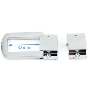Loquet à bascule en argent pour <span class=keywords><strong>coffre</strong></span>, valise, boîtes, coffres, trousseaux, fermoir <span class=keywords><strong>de</strong></span> verrouillage pratique pour outils et bibelots - Product Image 6