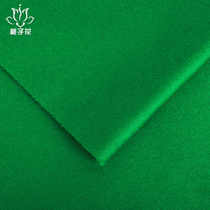 Promotion d'usine - Tissu uni en tweed <span class=keywords><strong>vert</strong></span> 85% <span class=keywords><strong>laine</strong></span> 15% nylon pour table de billard, 700g/m, largeur 163cm - Product Image 5