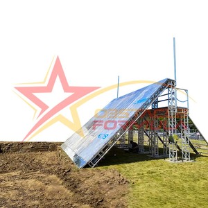 Customized large outdoor climbing wall climbing frame mesh Obstacle Course outdoor climbing walls for adults