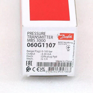 Danfoss MBS3000 060G1107 Pressure <b>Transmitter</b> Ready Stock - Product Image 1