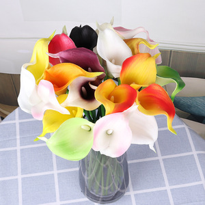 Mini Lirio de Agua Artificial de PU, 33 cm de Altura, Simulación Realista, Decoración para Bodas y Hogar, Accesorio de Fotografía - Product Image 2