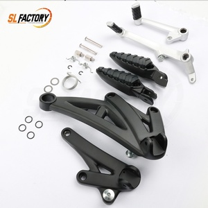 Soporte de Reposapiés de Aluminio Negro para <span class=keywords><strong>Ducati</strong></span> Diavel Carbon 12-17 1200 FL 2018 1200/1200 FL 2018 <span class=keywords><strong>Diesel</strong></span> 2017 - Product Image 5