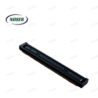 Conector BTB DF40C-100DS-0.4V(51) de 100 Pines y Paso de 0.4 mm, Receptáculo Chapado en Oro SMT, Serie DF40 para Aplicaciones Automotrices e Industriales