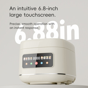 Cuisinière à <span class=keywords><strong>riz</strong></span> électrique intelligente 5L 900W, 110V-240V Utilisation mondiale, Écran tactile, Multifonction pour la maison et les cadeaux - Product Image 4