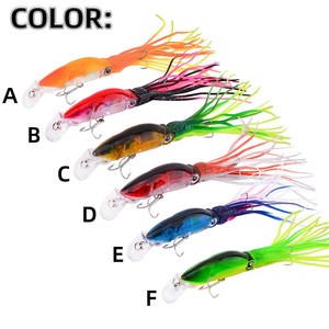 Esca Artificiale Galleggiante <span class=keywords><strong>per</strong></span> Acqua Salata 180mm 240mm, <span class=keywords><strong>Minnow</strong></span> Rigido con Gonna in ABS PVC <span class=keywords><strong>per</strong></span> <span class=keywords><strong>Spigola</strong></span> - Product Image 5