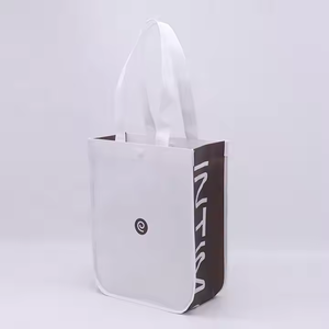 Biểu Tượng Tùy Chỉnh In Góc Cong Tái Sử Dụng Kích Thước Nhỏ Lulu PP Không Dệt Mua Sắm Túi Sinh Thái Tote Túi - Product Image 1