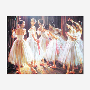 Plein foret diamant peinture Ballet danseur ballerine mode bricolage 5D murale broderie point de croix décor à la maison en gros cadeau - Product Image 1