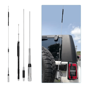Antenne radio mobile quadribande Diamonds 29/50/144/430 MHz, antenne flexible VHF UHF pour voiture, compatible avec les radios TH-9800 FT-7800R - Product Image 1