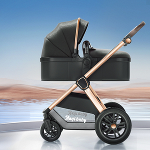 Poussette de bébé de meilleure qualité pour nouveau-né Snd enfant jusqu'à 3 ans landau 3 en 1 - Product Image 1