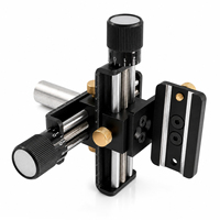 Support de tête d'impression à réglage fin pour imprimante CIJ avec tige en aluminium pour accessoire de codage industriel sur pied à tête carrée série A