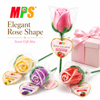 Bonbons durs en forme de rose pour la Saint-Valentin