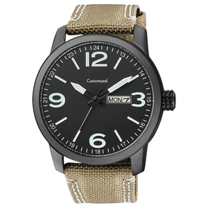 Reloj de Cuarzo Deportivo para Hombre, Minimalista, con Calendario, Resistente al Agua, Luminoso, con Fecha y Día de la Semana - Product Image 3