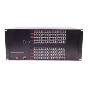 128 Channel Voice PCM Fiber Optic Transceiver 10/100M <strong>Ethernet</strong> 128 Port RJ11 FXS FXO Telephone to Fiber Converter <strong>Multiplexer</strong> - Product Image 1