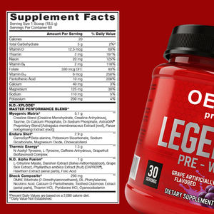 Bubuk pra-olahraga Label pribadi creatin monohidrat BCAA asam Amino Pre suplemen olahraga - Product Image 2