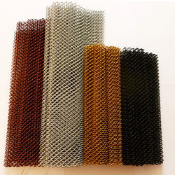 Bạc sáng bóng kim loại vòng kim loại lưới - Product Image 3