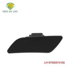 Porsche Headlight Washer Nozzle Caps 97050573100LH 97050573200RH <b>Clip</b> On Front Bumper Plastic Trim Covers - Product Image 5