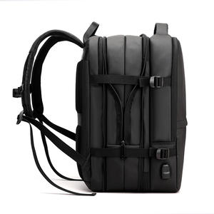 Custom New <b>Nylon</b> Waterproof Usb Multi-function Black <b>Backpack</b> Can Be Expanded to Large Capacity Laptop <b>Backpacks</b> - Product Image 4