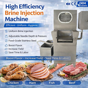 Machine industrielle d'injection de saumure pour viande, machine de marinage de viande en acier inoxydable pour l'usine de transformation de la viande (porc, <span class=keywords><strong>jambon</strong></span>, bacon) - Product Image 1