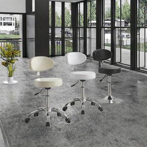Silla de Barbero Profesional <span class=keywords><strong>BALLUS</strong></span> D905, Nueva Llegada 2024, Asiento de Cuero, Diseño Metálico Moderno y Resistente para Salones de Belleza y Hospitales - Product Image 5