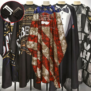 Capa de Corte de Pelo Profesional para Adultos, Impermeable, de Nailon, Cómoda, Delantal de Peluquería de Gran Tamaño para Salón - Product Image 3