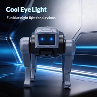 Jouet robot électrique pour enfants, chien mécanique à piles, chiot électrique de simulation, animal de compagnie intelligent, puzzle pour garçons et filles