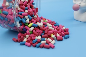 Set di gomme da cancellare con punta a matita in più colori all'ingrosso per bambini - Product Image 5