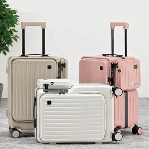 <span class=keywords><strong>Maleta</strong></span> de Viaje con Apertura Frontal Doble, Gran Capacidad, 20 Pulgadas, con Candado TSA, con Ruedas Giratorias, <span class=keywords><strong>para</strong></span> Hombres, Mujeres y Estudiantes - Product Image 1